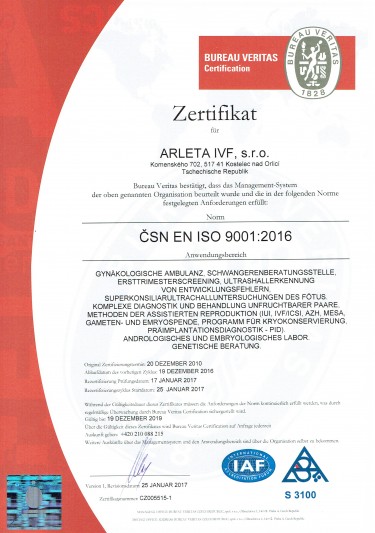 ČSN EN ISO 9001:2016 DE